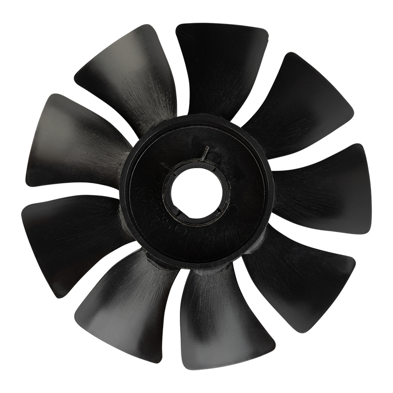 Czarny wentylator Thomas 2650 i 2660 - wał 3/4" 638282