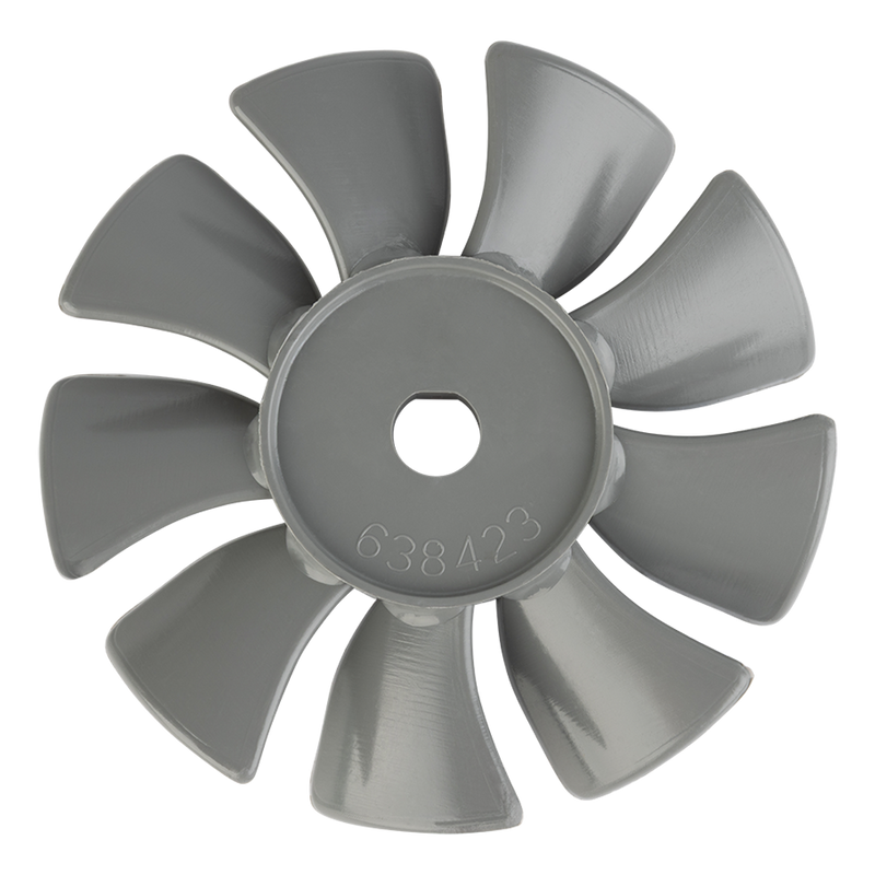 Szary wentylator Thomas 2650 i 2660 - wał 1/2" 638423