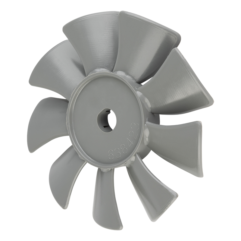 Szary wentylator Thomas 2650 i 2660 - wał 1/2" 638423
