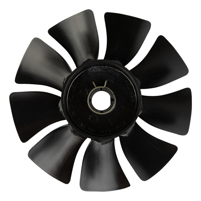 Czarny wentylator Thomas 2650 i 2660 - wał 1/2" 638424